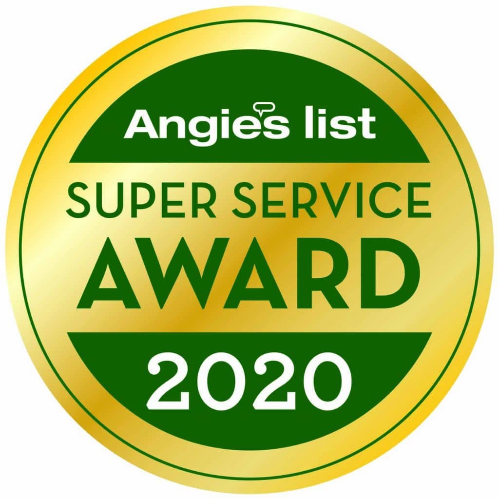 Angies list Super Service Award 2020